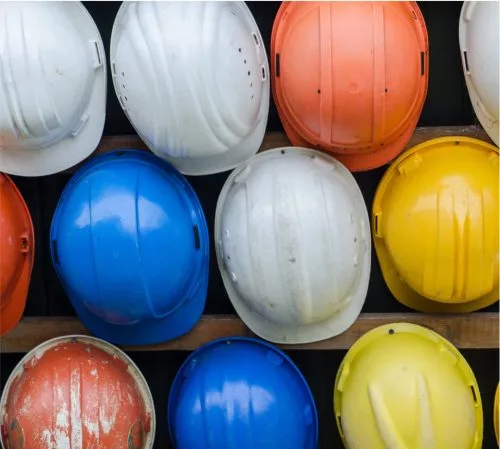 construction safety helmets