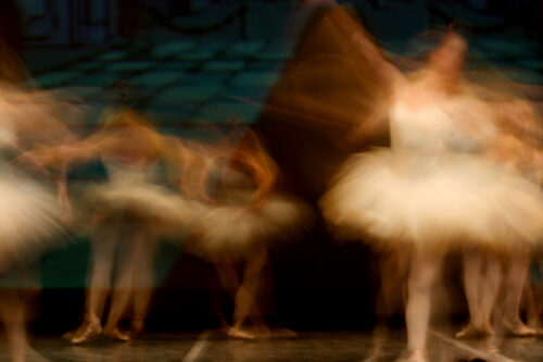 Ballet in Blurred Motion